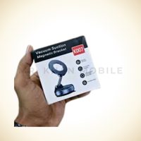 Foldable Adjustable Vacuum Magnetic Phone Holder for Car, Strongest Suction Cup Phone Mount Holder 360 Degree Rotation