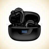 Software Based Earbuds Mystique | R-7010 Mystique Earbuds  ANC & ENC | Digital Display | 80 Hrs Standby