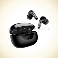 Software Based Earbuds Mystique | R-7010 Mystique Earbuds  ANC & ENC | Digital Display | 80 Hrs Standby