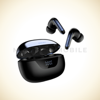 Software Based Earbuds Mystique | R-7010 Mystique Earbuds  ANC & ENC | Digital Display | 80 Hrs Standby