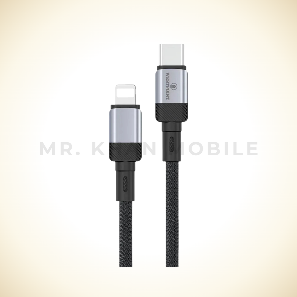 Westpoint FAST-CHARGING PD CABLE WP-322 C to Lighting