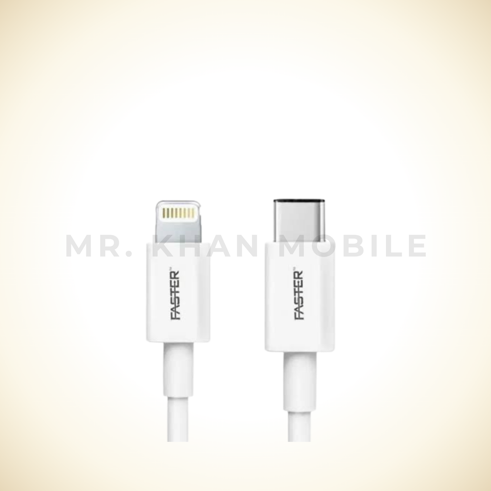 Faster FCTP3 Pro Type C To Lighting Data Cable