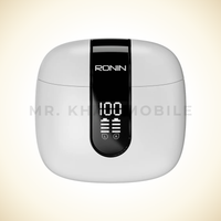 Software Based Earbuds Mashion | R-190 Earbuds Mashion Earbuds  Half In Ear Fit | 04 Hours Playtime | LED Display