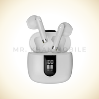 Software Based Earbuds Mashion | R-190 Earbuds Mashion Earbuds  Half In Ear Fit | 04 Hours Playtime | LED Display