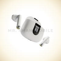 Software Based Earbuds Mashion | R-190 Earbuds Mashion Earbuds  Half In Ear Fit | 04 Hours Playtime | LED Display