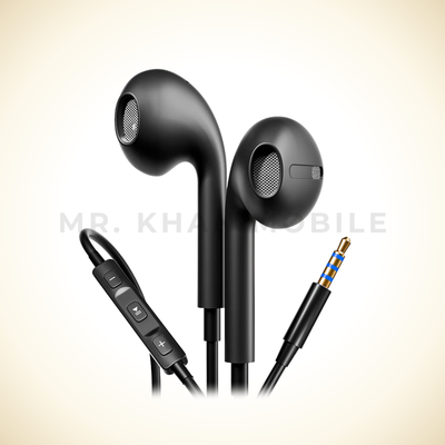 R-5 Buzz Handsfree  Half-In-Ear | 14mm Driver | Thunderous Bass | 3.5mm Jack