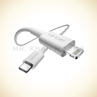Lynix | R-2045 Type-C To IPhone Lynix Type-C To IPhone  1 Meter Braided wire | Fast charging 27 Watt