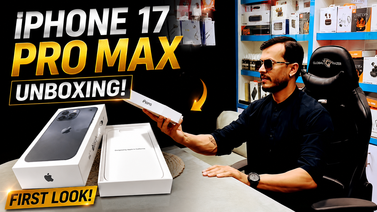 iPhone 17 Pro Max Unboxing